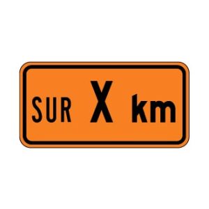 Panonceau d'étendue