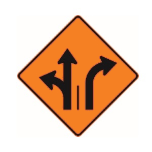 Signal avancé de direction des voies