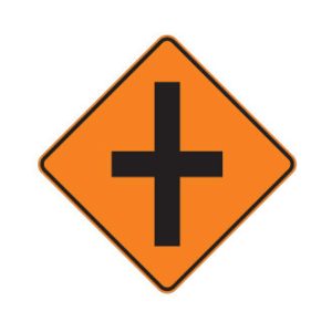 Intersection en croix